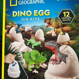National Geographic 12 Dino Egg Dig Kits - 12 eggs to excavate